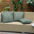 thumbnail image 3 of Outdoor Throw Pillow Covers 18x18 Inch Waterproof Spring Summer Pioneer Floral Outdoor Pillow Covers for Patio Funiture Garden Couch, 3 of 7