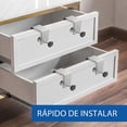 thumbnail image 4 of 2x Stainless Steel Drawer Front Installation Clamps Cabinet Hardware Woodworking Cabinet Tool Easy Fixing Clip Adjustment For Furniture CUTICAT Abrazaderas de instalación, 4 of 13
