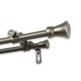 thumbnail image 3 of 5/8" Dia Adjustable 84"-120" double curtain rod with Myrtle Finials - Antique Light Gold,(5712-844D), 3 of 3