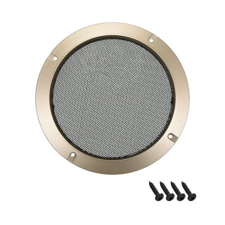 8 Speaker Grill Mesh Decorative Circle Subwoofer Guard Protective Cover Audio Accessories