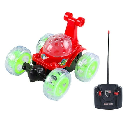 

Stunt Dump Truck Safety Cool Light Fall Lighting Children s Music Remote Control Rechargeable and with Toy Toys Sound Car Resistant for Home Park Outdoor