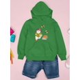 thumbnail image 3 of Girl Reads A Book Hoodie Juniors -Image by Shutterstock,  x-Large, 3 of 4