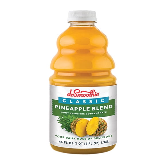 Classic Pineapple Blend 46 oz Bottle Dr. Smoothie Packing 6's/ case