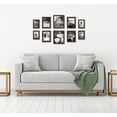 thumbnail image 3 of Americanflat 10 Piece Mahogany Gallery Wall Picture Frame Set in Sizes 8x10, 5x7, and 4x6 - Composite Wood with Shatter Resistant Glass - Horizontal and Vertical Formats for Wall and Tabletop, 3 of 6