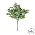 thumbnail image 3 of Vickerman 13.5" Artificial Purple UV Coated Wildflower Bush, Pack of 2, 3 of 3
