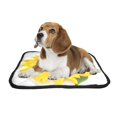 thumbnail image 2 of PKQWTM Flower Of Sunflower Pet Dog Cat Bed Pee Pads Mat Cushion Potty Dogsblankets Crate Bed Kennel 28x36 inch, 2 of 3