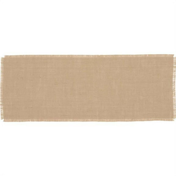 Seasons Crest 42550 13 x 36 in. Jute Burlap Natural Runner