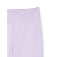 thumbnail image 2 of Athletic Works Girl's Buttercore Flare Legging, Sizes 4-18, 2 of 3