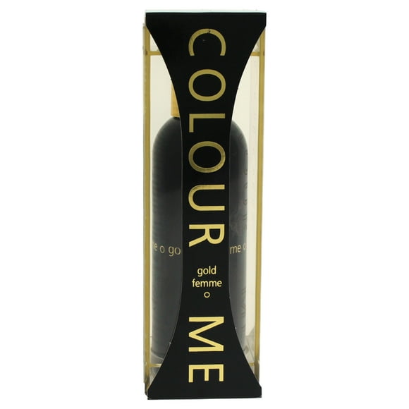 Colour Me Femme Gold par Milton-Lloyd pour Femmes - Vaporisateur EDP 3.4 oz