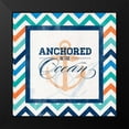thumbnail image 2 of SD Graphics Studio 12x12 Black Modern Framed Museum Art Print Titled - Anchored, 2 of 5