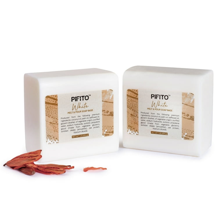 Pifito Goats Milk Melt and Pour Soap Base (5 lb) - Luxurious Soap