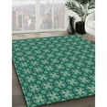 thumbnail image 2 of Ahgly Company Indoor Rectangle Patterned Lime Mint Green Area Rugs, 8' x 10', 2 of 6