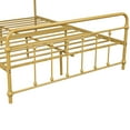 thumbnail image 6 of Full Size Metal Platform Bed with Headboard and Footboard, Iron Bed Frame for Bedroom, No Box Spring Needed ,Yellow, 6 of 9