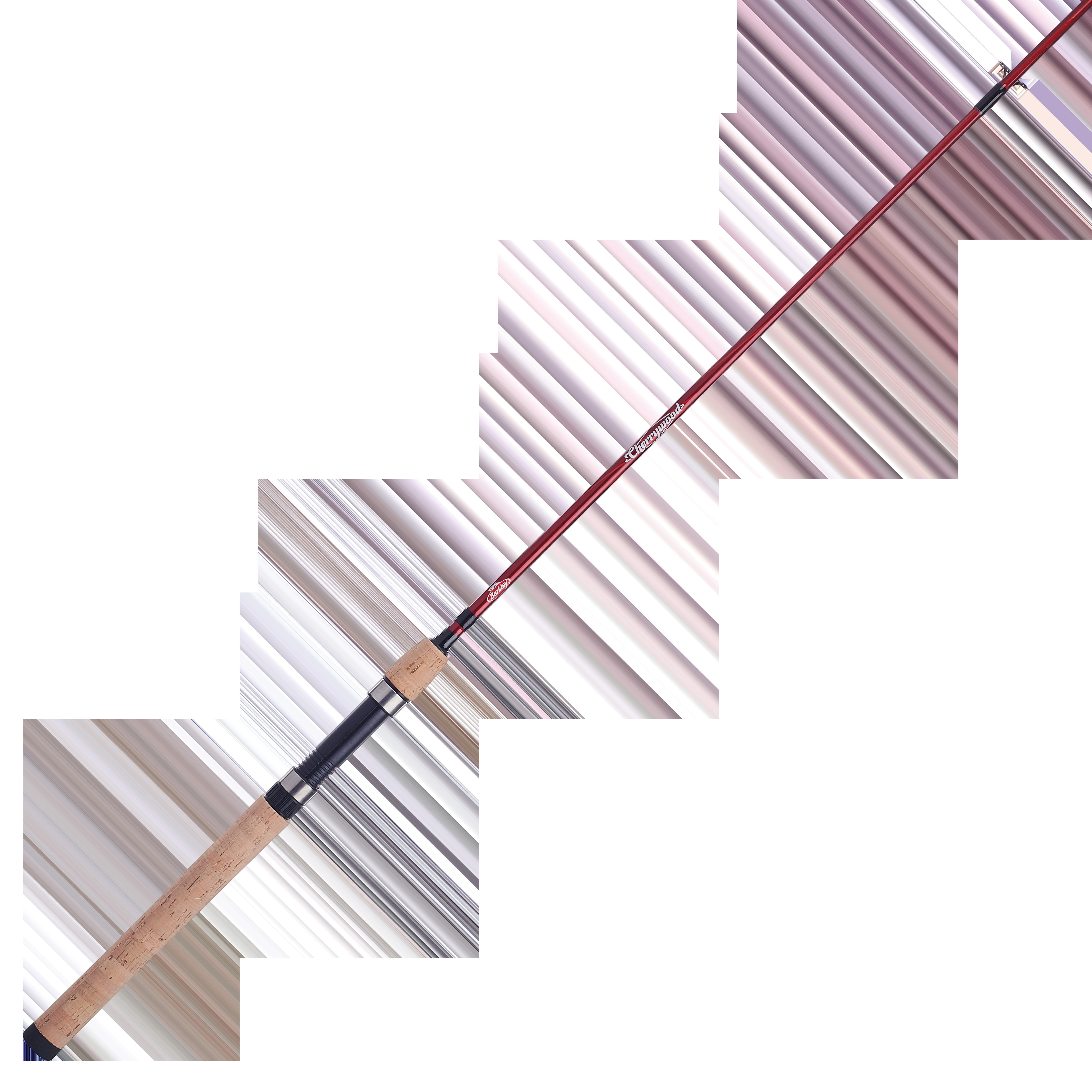berkley fishing 1274926 cherrywood hd spinning rods 5'6 light fast Rod Featuring hybrid design rod construction and a lightweigt graphite Berkley Cherrywood HD Ice Fishing