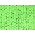 thumbnail image 1 of Ahgly Company Indoor Rectangle Abstract Green Modern Area Rugs, 2' x 3', 1 of 4