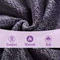 thumbnail image 7 of Cute Halloween Wearable Blanket Hoodie Free Size for Adults Devil Bat Hooded Blanket Oversized Soft Sherpa Hoodie Women Throw Cloak Wrap with Demon Wings, 7 of 7