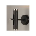 thumbnail image 3 of ET2 Lighting E25040-BKSN Ambit LED 1-Light Wall Sconce - Black & Satin Nickel, 3 of 7