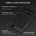 thumbnail image 6 of Petocase for Samsung Galaxy S26 Ultra Case,Magnetic Military-Grade Drop 3 Layer Protection Rugged Phone Cover for Galaxy S26 Ultra,Black, 6 of 8