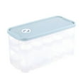 thumbnail image 4 of Chainplus 2-Layer Food Storage Carrier with Egg Holder Trays (BPA Free Plastic) Light Blue, 4 of 8