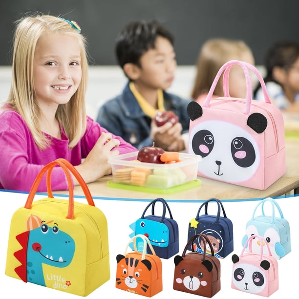 Bolsa Térmica para Almuerzo para Niños, Reutilizable, Mantiene La Comida Fría o Caliente.