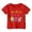 Red, variant on HNMKIU Girls Easter Graphic Short Sleeve Crewneck Tee Top Funny Holiday Day Summer Shirt For Kids Grey,4-5 Years
