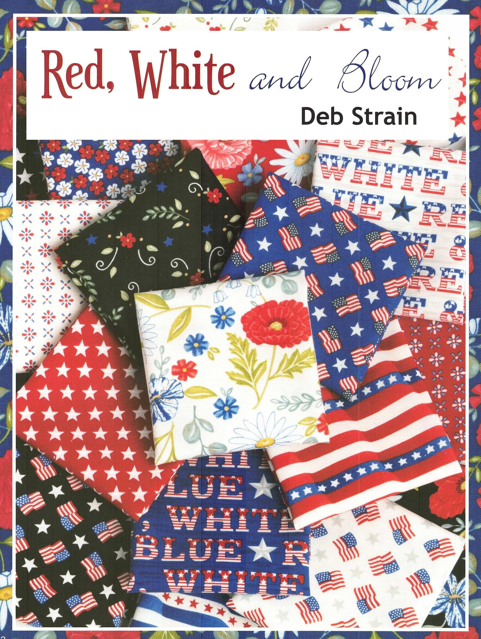 Red White & Bloom Layer Cake by Deb Strain; 42 - 10" Precut Fabric Quilt Squares
