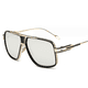 thumbnail image 1 of Apuakthei Gafas de sol para hombre Gafas retro Marco de metal Gafas clásicas, 1 of 4