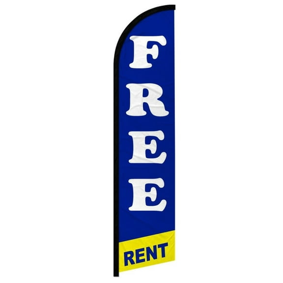 Free Rent Windless Banner Flag