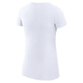 thumbnail image 3 of Women's G-III 4Her by Carl Banks White Los Angeles Angels Super-Slim Fit Lightweight Team Logo Graphic T-Shirt, 3 of 5