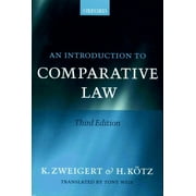 An Introduction to Comparative Law, (Paperback)