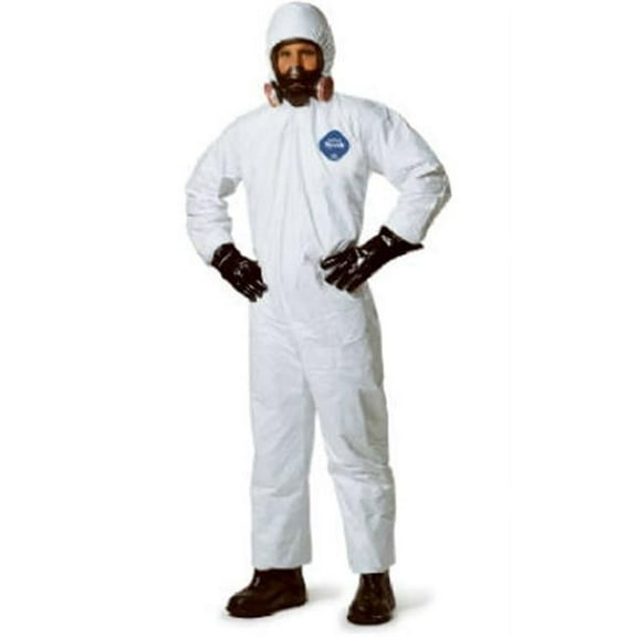 Dupont Personal Protection 458034 25Pk Lg Coverall & Hood TY127SWHLG002500