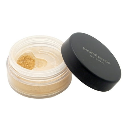 Organic Mineral Loose Foundation Powder - Bareminerals Original Loose Powder Mineral Foundation SPF 15, Golden Medium, 0.28 Oz