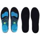 thumbnail image 4 of Plantillas deportivas universales negras para corredores, transpirables y con amortiguación de impactos, aptas para hombres y mujeres, talla 41-45, 4 of 7