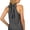 Dark Gray, variant on Womens Tank Tops Halter Neck Top Casual High Neck Sleeveless Tshirt Beach Vacation Loose Fit Shirt Top Khaki