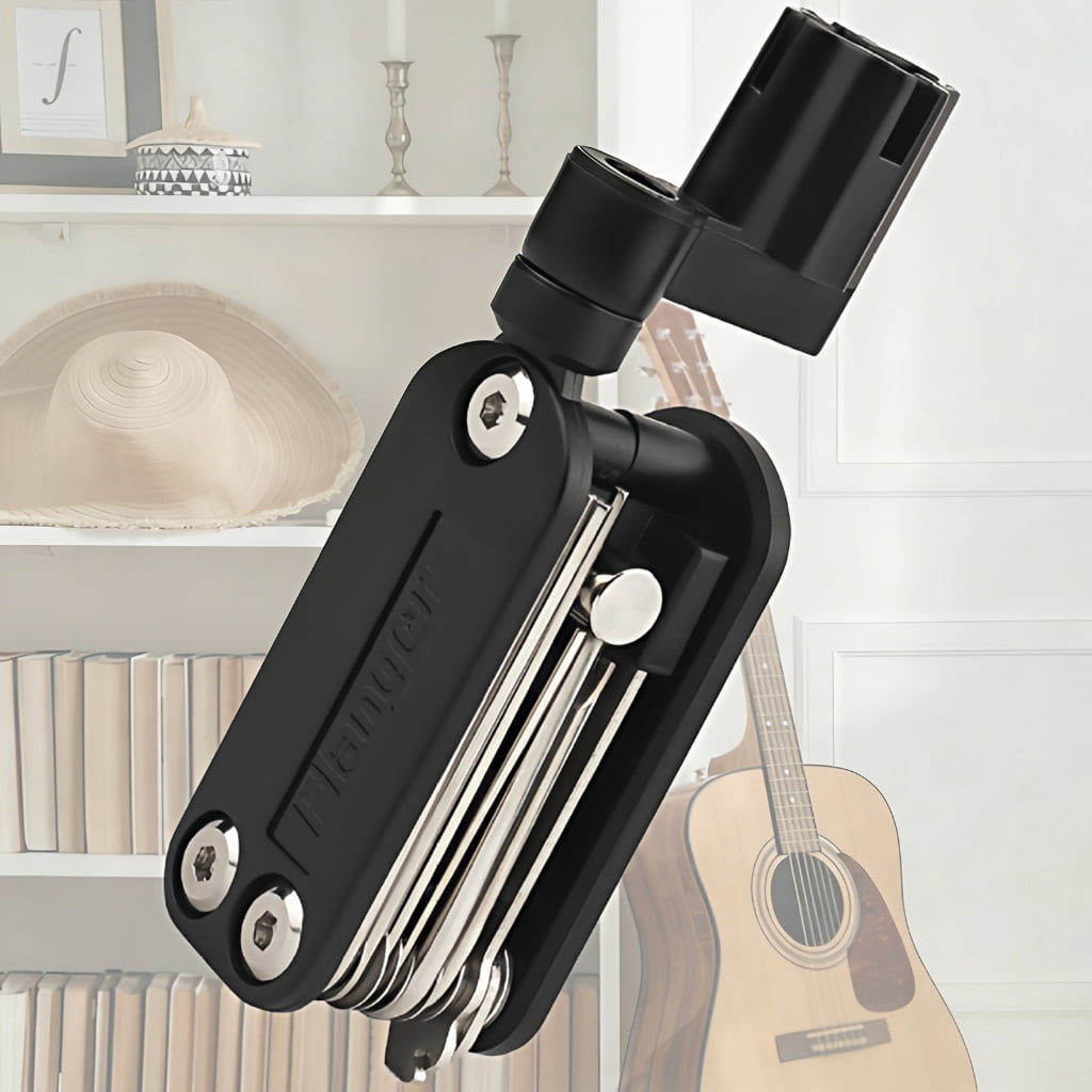 Compact 13 In 1 Musical Instrument With Multiple Screwdrivers for Guitar Bass And Effects Pedals Enduring