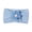 Light Blue, variant on AUNVITO Baby Wide Headband Elastic Nylon Soft Solid Color Jacquard Small Flowers Design
