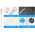 thumbnail image 5 of PLGEBR High-Quality Straw Cleaning Brush Extend to 1.08 in, 10 Count, 5 of 5
