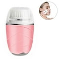thumbnail image 2 of Cepillo de limpieza facial vibratorio sónico: 3 cabezales de cepillo con 3 modos, resistente al agua, temporizador inteligente, carga inalámbrica para limpieza facial, exfoliación y masaje, forma de, 2 of 7