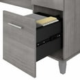 thumbnail image 2 of Bush Furniture Somerset 72W L Shaped Desk with Hutch, Platinum Gray, 2 of 7