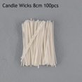 thumbnail image 1 of 100 unids/set mechas para velas de bajo humo mecha encerada con núcleo de algodón 8/10/12/16/20Cm núcleo de algodón Diy fabricación de velas mechas preenceradas Tan Jianjun  unisex, 1 of 2