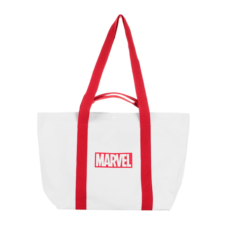 MINISO MARVEL Shoulder Bag Tote Large Capacity Messenger Bag,Red  Lunch Bag - Lunch Bag