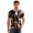 OTHER, variant on Men's Casual Polo Shirts Basic Short Sleeve Shirt Festival Print Button Down Shirts