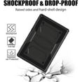 thumbnail image 4 of SOATUTO For Walmart Onn 10.1 Tab Case 2020 ( Model: 100011886 ), Shockproof Kids Friendly Rugged Hybrid Sturdy Armmor Case Built-in Kickstand For Onn 10.1 inch Tablet 2020 Generation 2 (Black), 4 of 7