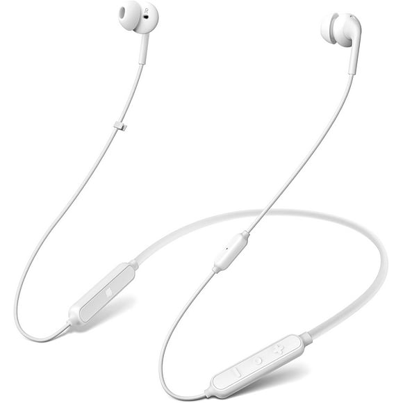 Auriculares Bluetooth Innotech con Banda para el Cuello, 4h de Reproducción, V5.0, Auriculares Inalámbricos Deportivos con Cancelación de Ruido y Micrófono, Compatibles con iPhone, Samsung y Android