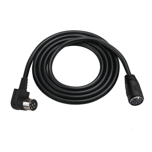 DIN 6 Pin Cable Male to Female DIN Adapter Instrument Converter Adapter 6Pin Sound Cord for Microphone Guitar Accessories
