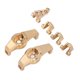 thumbnail image 2 of Brass Front Steering Knuckle Universal Brass Front C Block Plus Tie Rod Mount Set for 1/10 for Traxxas TRX4 Series 26s, 2 of 5