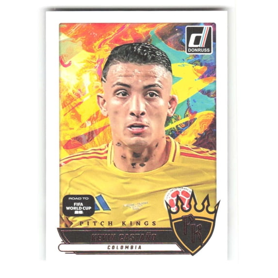 2025-26 Donruss Road to FIFA World Cup Pitch Kings #8 Kevin Castano ...