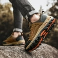 thumbnail image 6 of Men's Outdoor Waterproof Hiking Shoes Lightweight Non-Slip Trailing Trekking Sneakers for All Season Camping Walking Work Climbing Shoe, 6 of 8