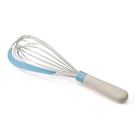 Blue Whisk - Joseph Joseph Whiskle 2-in-1 Whisk with Integrated Bowl Scraper - Blue