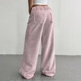 thumbnail image 2 of Yokua Women's Corduroy Wide-Leg Soft and Warm Work Pants, 2 of 9